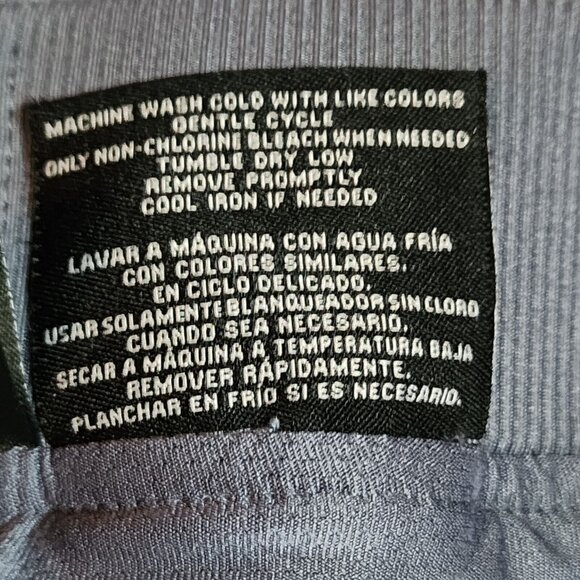 32 Degrees Cool Skort Womens Size XXL Solid All Blue Pull On with Pockets - Picture 3 of 5